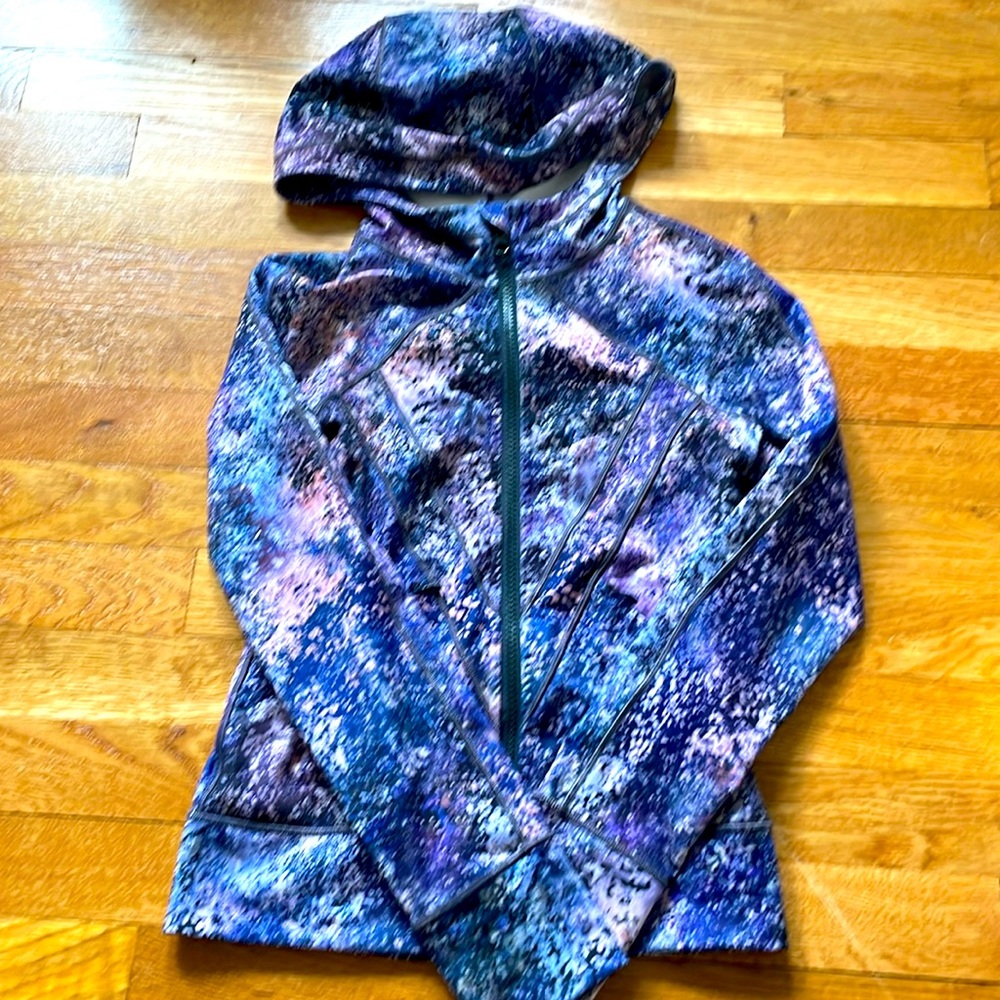 COPY - Ivivva pink and purple zip up hoodie